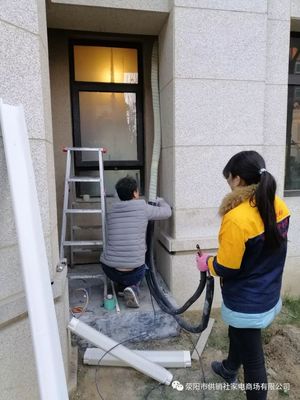 專業(yè)安裝，安心享受——供銷社格力中央空調安裝服務圓滿竣工紀實